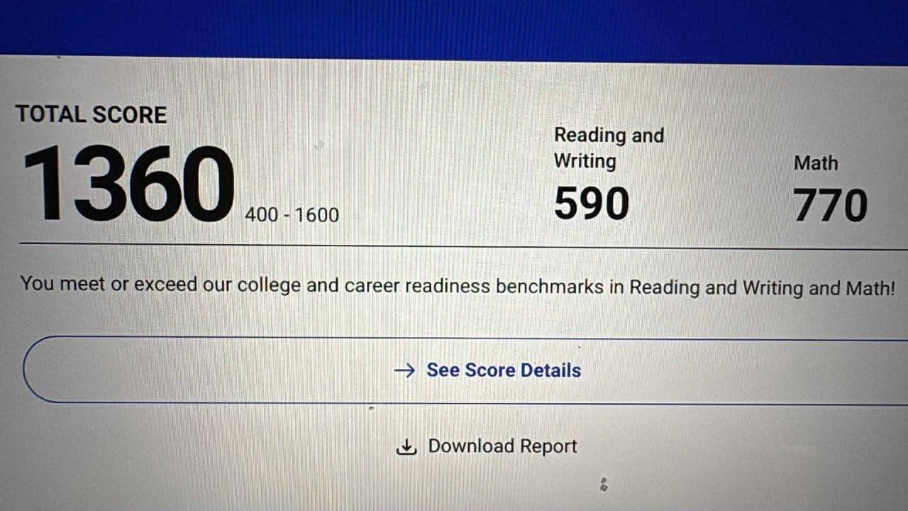 SAT Result Aug 23 2025 - 4