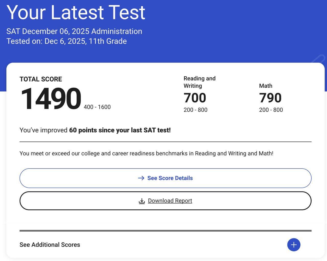 SAT Result Dec 6 2025 - 3